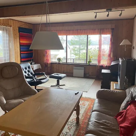 Koselig Hus Med Parkeringsplass Skaland